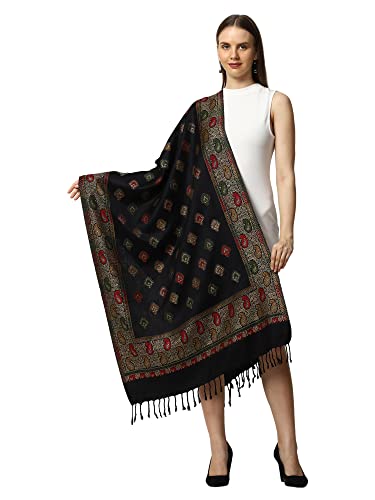 Women's Kashmiri Jamawar Woven Wool Stole 2K85