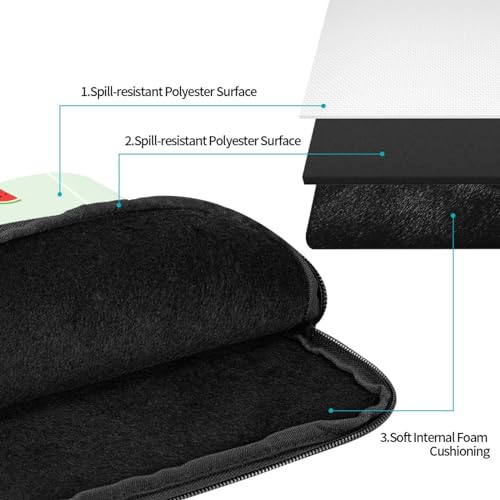 Cartoon Watermelon Laptop Sleeve Case 13 Inch Suitable for Notebook Computer Tablet Traveling Carrying Simple Case3