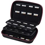 72 Switch Game Case for Nintendo Switch,Games Card Holder Storage Case Compatible with PS Vita Games