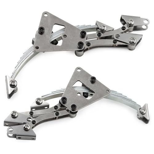 Suspension arrière camion 1/14 avec structure métallique durable