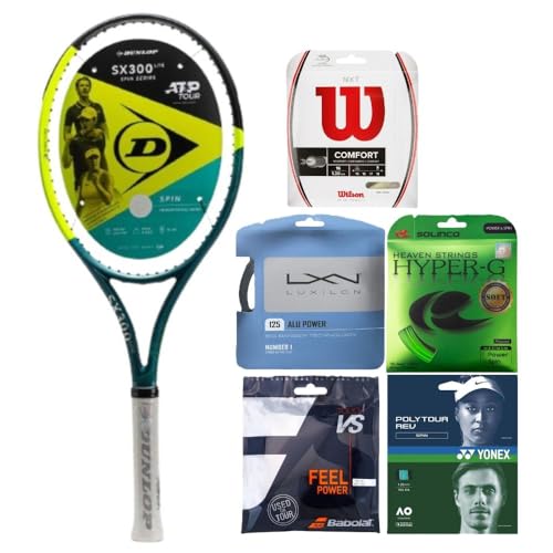 Dunlop 2025 SX300 Lite Tennis Racket - Strung with Your Choice of String and Tension