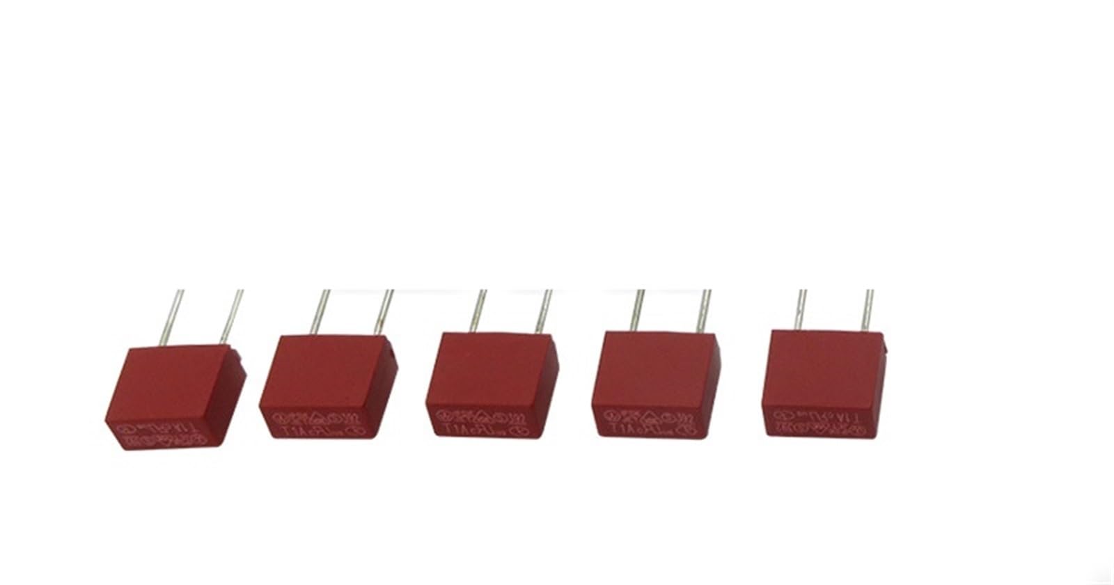 55 Pz/set Quadrato Kit di Assortimento di Fusibili In Plastica 392 0.5A 1A 2A 2.5A 3.15A 4A 5A 6.3A 8A 10A 15A 250V Fusibili Lento Tubo Fusibile set