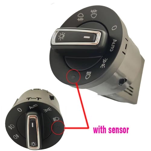 Interruptor de control de faros para reparar fallo de luces en Golf MK7 y Beetle 2