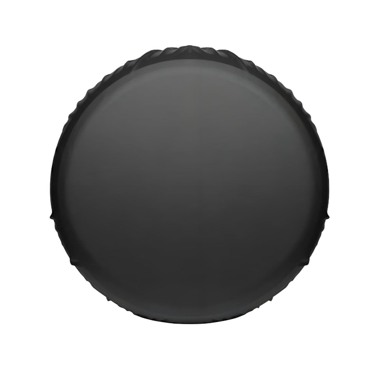 Copriruota di Scorta Copertura per Ruota di Scorta PVC e Pelle Copricerchi Antipolvere Impermeabile Copri Pneumatici Protezione per Diametri (80cm-83cm/32") Auto Nero