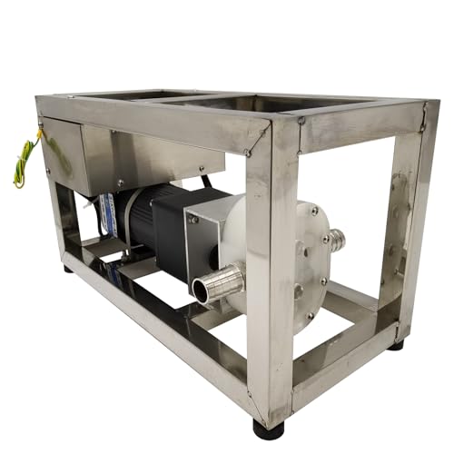 Maisutseb 10L/Min Viscous Liquid Pump Honey Transfer Pump Paste Pump for Peanut Butter, Sesame Butter with 9.84ft Pipe 90W 110V