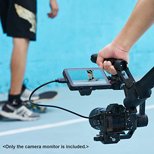 Godox GM6S 4K Camera Field Monitor 5.5 Inch 1200nit Video Monitor for DSLR Camera 1920 * 1080 IPS Screen Touch Control HDMI Input & Output Custom 3D LUT with Sun Hood - Image 3