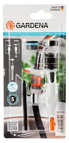 Adaptateur de robinet d'intérieur GARDENA Raccordement filetage mâle M22 ou femelle M24 Garantie - vue 6