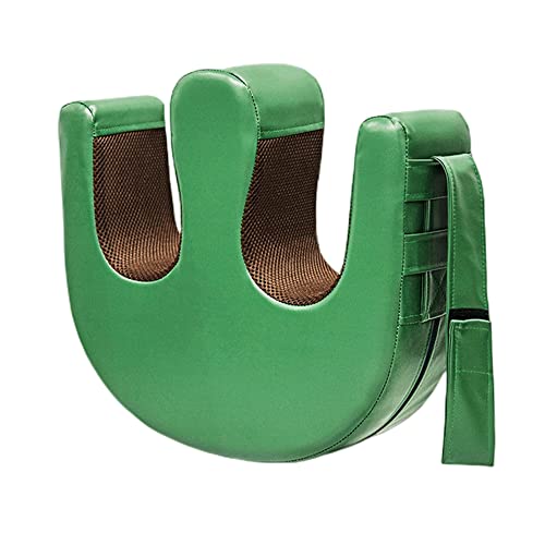 Bedridden Patient Turning Device-U-Shaped Pillow PU Leather Multifunctional Turning Pillow Anti-Bedsore Waterproof Paralyzed Bed Shift Nursing Products Helping The Elderly Turn Over Pillow(Green)
