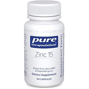 Pure Encapsulations Zinc 15 mg | Zinc Picolinate Supplement for Immune System Support, Growth and Development, and Wound…