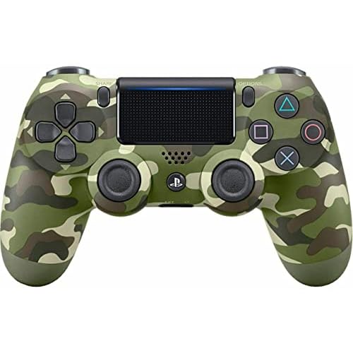 Sony - Dualshock 4 V2 Mando Inalámbrico, Color Verde Camuflaje (PS4)