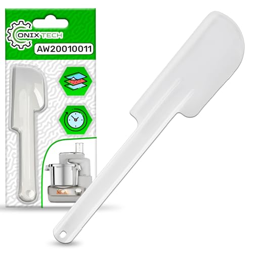 Spatule Flexible en Silicone pour Robot de Cuisine avec Code Original AW20010011 pour Kenwood pour DeLonghi - Garantie de 5 Ans - ONIX TECH