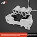 A-Premium 2PCS Engine Motor Mount and Transmission Mount Set Compatible with Jeep MP Series Compass 2017-2022, BU Series Renegade 2015-2021 & Fiat 500X 2016-2018, 2.4L, Replace# 68278029AC, 68278029AB