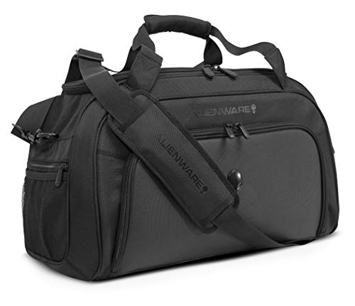 Dell Alienware A8344704 duffel bag Nylon, Black, Black3