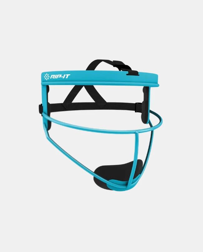 Women's Girls Youth Defense Pro Softball Fielder's Face Mask - Matte, Aqua