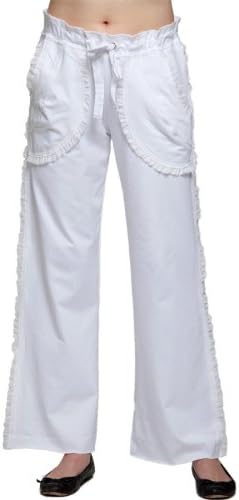 UPF Sun Shop Women's 50 Sherry Sweatpant X-Small White