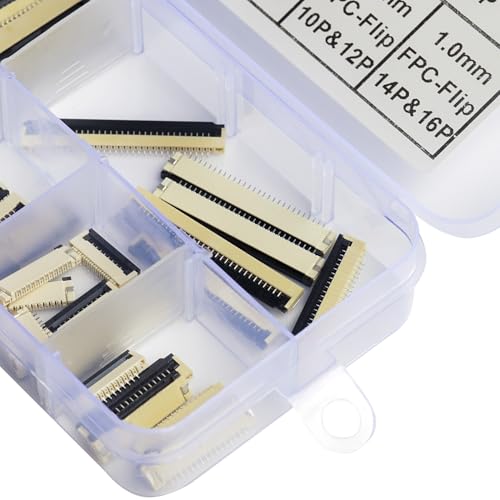 Kit Conector FFC FPC 1.0mm Flip-Lock 4P-30P miniatura 6