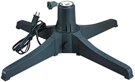Northlight Powerful 360 Degree Rotating Indoor Christmas Tree Stand for Lighted Artificial Trees, 24"
