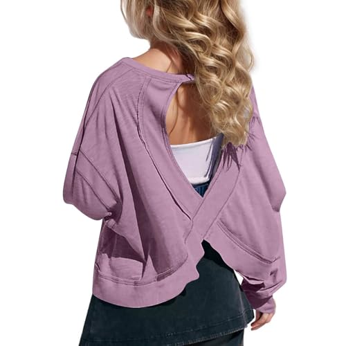 Teen Girls Cute Yoga Shirts Youth Lightweight Preppy Athletic Workouy Blouses Fall Trendy Crop Crewneck Running Tops
