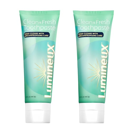 Lumineux Complete Care Toothpaste, 2 Pack, Fresh Breath in 14 Days - Fluoride Free, NO Alcohol, Artificial Colors, SLS Free, Dentist Formulated - 3.75 Oz