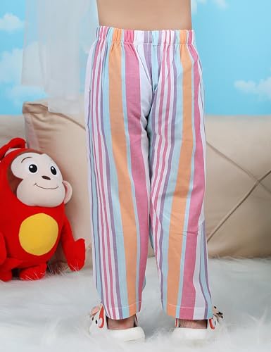 Image of POLKA TOTS 100% Pure Cotton Half Sleeve Night Suit for Kids, Girls & Boys | Cotton Pyjama Set | Unisex Night Dress for Children | Night Suit for Girls |Sleepwear for Kids | Winter Night Dress for Boys