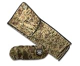 BATTLBOX BattlTac Camo Woobie Military Style Poncho Liner and Sleeping Bag (with Zipper) - Multicam Camo