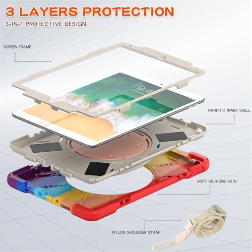 Étui iPad Pro 10.5 inch JZ antichoc robuste avec bandoulière - 3