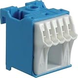 Nennstrom=63 A Hager QUICK CONNECT N-Klemmblock KN06N, Blau, Weiß, 1 Stück