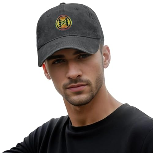 Casquette de baseball en coton doux avec visière incurvée style western
