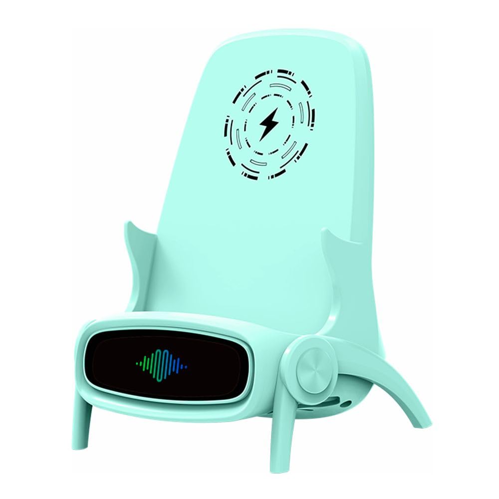 Mini Chair Wireless Fast Charger Multifunctional Phone Holder with Fast Charging Chiar Wireless Charger Holder Portable Mini Chair Wireless Charger Supply for All Phones