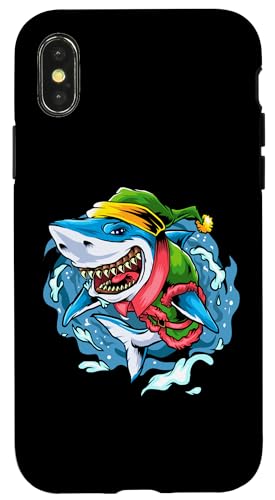 Elf Shark f炵r[` gsJNX}X O[gzCgV[N X}zP[X iPhone X/XS p