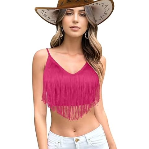 Ella Lust Cowgirl Tassel Crop Top Cover