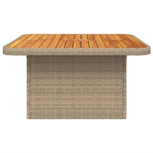 Table réglable en hauteur 40/71 cm pliable et extensible en polyrotin - 7