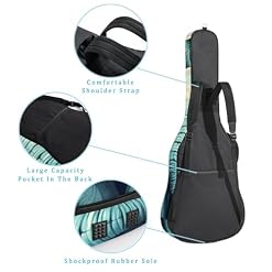 JRHEJTFZ Housse pour guitare acoustique de 1,9 cm d’épaisseur – Imperméable – Durable et élégant – Motif éléphant bleu aquarelle, Multicolore., 42.9×16.9×4.7 in, Motif imprimé tendance - Les Beatles, Paul McCartney, John Lennon, RIngo Starr, George Harrison JRHEJTFZ Housse pour guitare acoustique de 1,9 cm d'épaisseur - Imperméable - Durable et élégant - Motif éléphant bleu aquarelle, Multicolore., 42.9x16.9x4.7 in, Motif imprimé tendance – Image 3