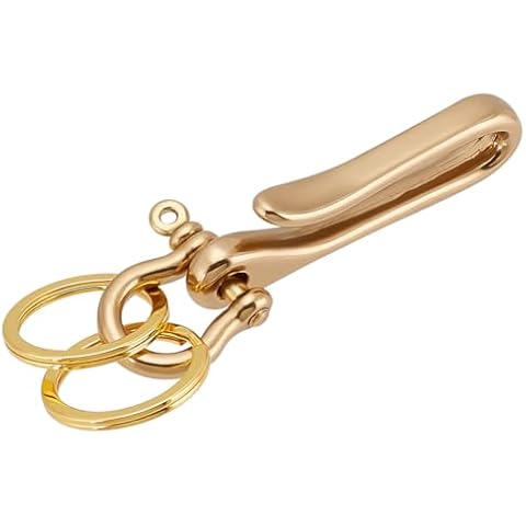 PH PandaHall Brass U Key Loop Hook Cover