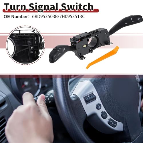 Voiture clignotant commutateur commande d'essuie-glace pour trajets sereins