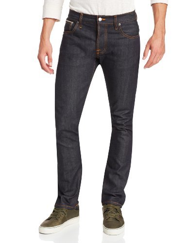 Nudie Jeans Men's Grim Tim Jean in Dry Selvage