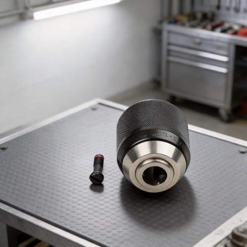 Portabrocas sin llave de 1,27 cm de alta precisión con tornillo izquierdo para BHP452 DDF484 6