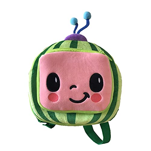 MULINSEN Cartoon Bag for Toddler Boys And Girls, Cute Cartoon Character Face Travel Bag For Kids (#6, Green)