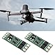 OTOTEC 2 Stück 1S-3S ESC Micro Brushless Motor Controller Modul 8A Elektronischer Drehzahlregler für Brushless Lüfter Modellflugzeuge Drohne