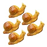 Sculpture d'escargot : présente une taille compacte, sans prendre trop de place, figurine miniature