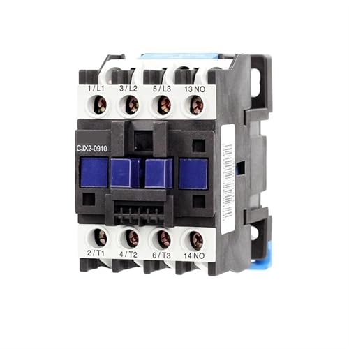 Contacteur CJX2-0901 1NC résout les coupures de commande en bobine 110V AC sur rail DIN