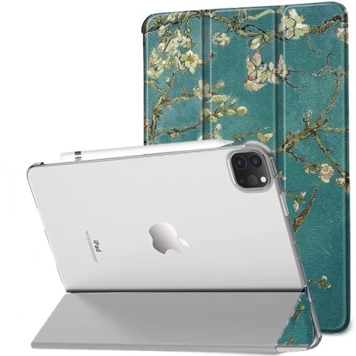 ProElite Smart Case Cover for Apple iPad Pro 11 inch 2022/2021 4th/3rd Generation [Auto Sleep/Wake ], Translucent & Hard Back, Flowers (B0CSSRG8R1) Amazon Price History, Amazon Price Tracker
