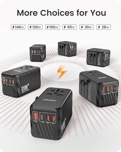 Adaptateur de voyage international LENCENT pour ne plus manquer de batterie au Canada - 6