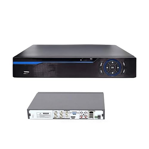 DVR VIDEOSORVEGLIANZA 4 CANALI FULL HD IBRIDO AHD NVR AHD