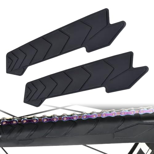 MHYMX Kettenstrebenschutz MTB, 2 Stück Kettenschutz Fahrrad Silikon...