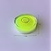 10pcs Bubble Spirit Level Degree Mark, 10x6mm Mini Circular Bullseye Level Inclinometers Use for Tripod, Phonograph, Turntable
