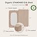 Crib Sheets – Organic Cotton Muslin Fitted Crib Sheet – Standard Size for Baby Boy and Baby Girl 28