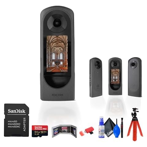 Ricoh Theta X 360 Camera Bundle Cover