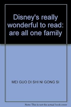 Paperback Disney's really wonderful to read: are all one family Book