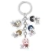 Produktbild RBB DARLING im FRANXX Anime Acryl Schlüsselbund Zero Two Schlüsselring, 02 Schlüsselanhänger, Hiro v1, 5-7cm